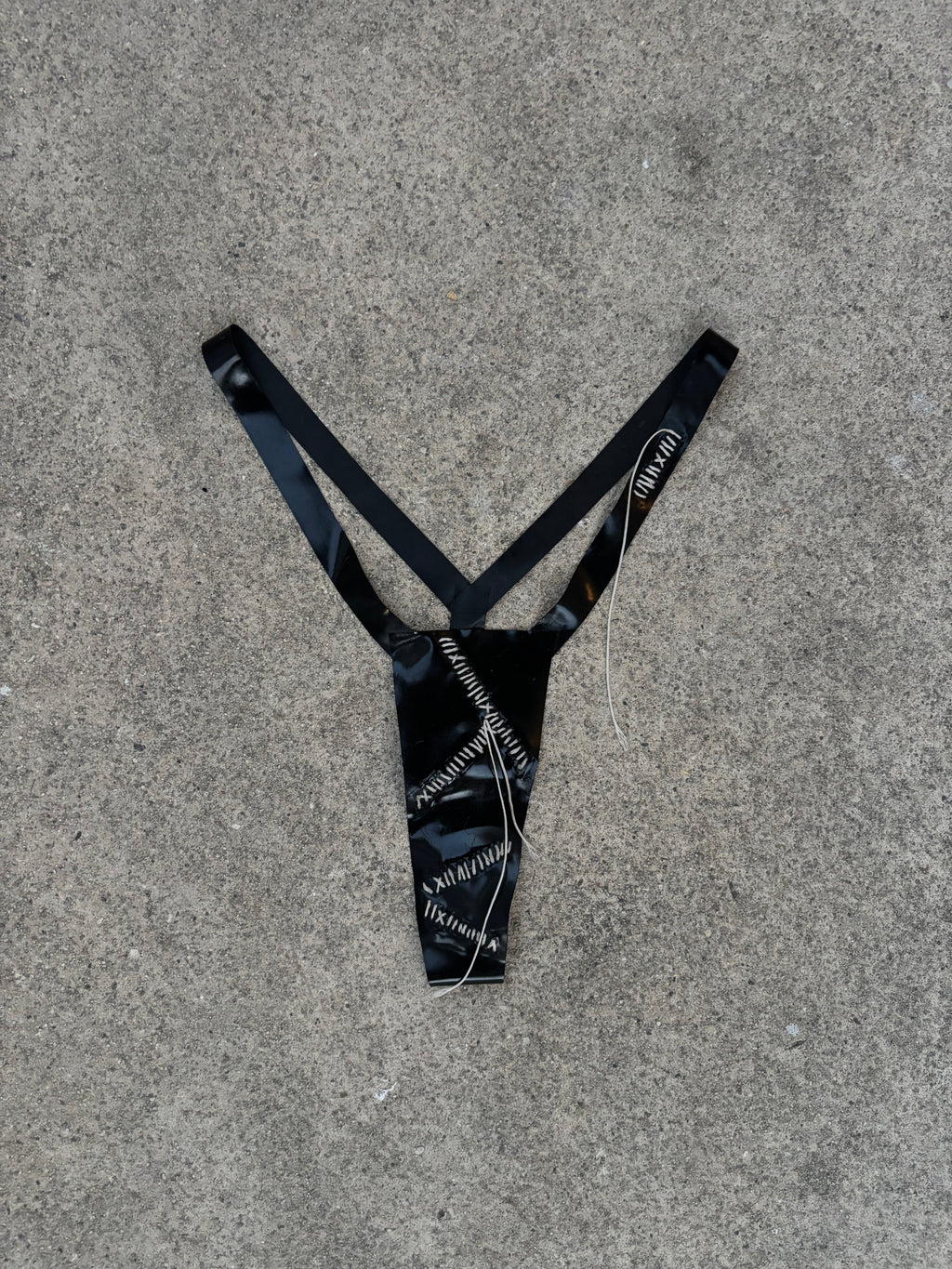 Whiplash Latex G-String